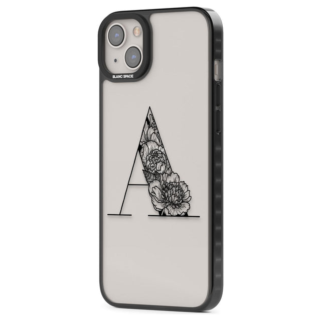 Floral Monogram Letter Custom Phone Case iPhone 15 Pro Max / Black Impact Case,iPhone 15 Plus / Black Impact Case,iPhone 15 Pro / Black Impact Case,iPhone 15 / Black Impact Case,iPhone 15 Pro Max / Impact Case,iPhone 15 Plus / Impact Case,iPhone 15 Pro / Impact Case,iPhone 15 / Impact Case,iPhone 15 Pro Max / Magsafe Black Impact Case,iPhone 15 Plus / Magsafe Black Impact Case,iPhone 15 Pro / Magsafe Black Impact Case,iPhone 15 / Magsafe Black Impact Case,iPhone 14 Pro Max / Black Impact Case,iPhone 14 Plus