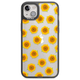 Sunflowers Transparent Pattern