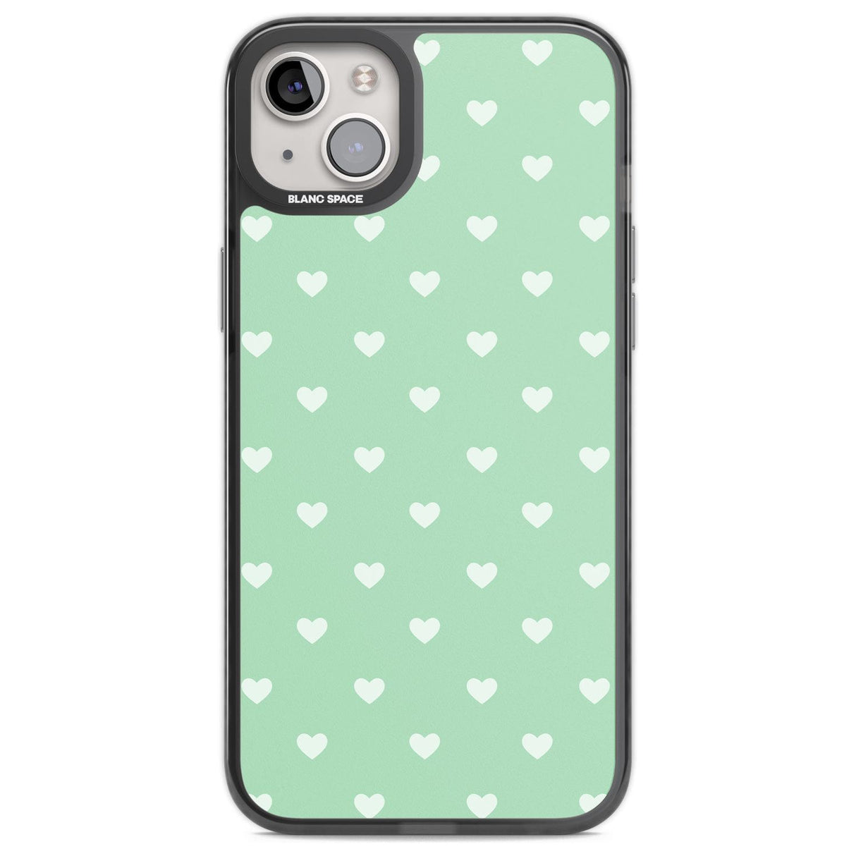 Small Heart Pattern: Green