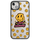 I feel nothing (Clear) Phone Case iPhone 14 Plus / Black Impact Case Blanc Space