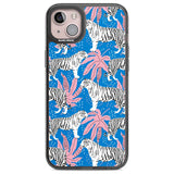 Bengal Blues Phone Case iPhone 14 Plus / Black Impact Case Blanc Space