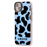 Personalised Blue and Black Cow Print Custom Phone Case iPhone 15 Pro Max / Black Impact Case,iPhone 15 Plus / Black Impact Case,iPhone 15 Pro / Black Impact Case,iPhone 15 / Black Impact Case,iPhone 15 Pro Max / Impact Case,iPhone 15 Plus / Impact Case,iPhone 15 Pro / Impact Case,iPhone 15 / Impact Case,iPhone 15 Pro Max / Magsafe Black Impact Case,iPhone 15 Plus / Magsafe Black Impact Case,iPhone 15 Pro / Magsafe Black Impact Case,iPhone 15 / Magsafe Black Impact Case,iPhone 14 Pro Max / Black Impact Case