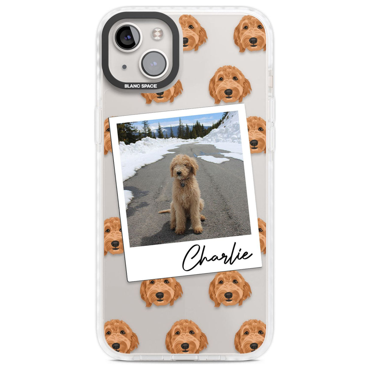 Personalised Personalised Golden Doodle - Dog PhotoPhone Case for iPhone 14 Plus