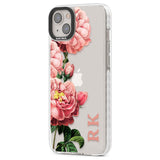 Personalised Clear Vintage Floral Pink Peonies Custom Phone Case iPhone 15 Pro Max / Black Impact Case,iPhone 15 Plus / Black Impact Case,iPhone 15 Pro / Black Impact Case,iPhone 15 / Black Impact Case,iPhone 15 Pro Max / Impact Case,iPhone 15 Plus / Impact Case,iPhone 15 Pro / Impact Case,iPhone 15 / Impact Case,iPhone 15 Pro Max / Magsafe Black Impact Case,iPhone 15 Plus / Magsafe Black Impact Case,iPhone 15 Pro / Magsafe Black Impact Case,iPhone 15 / Magsafe Black Impact Case,iPhone 14 Pro Max / Black Im