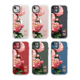 Personalised Clear Vintage Floral Pink Peonies Custom Phone Case iPhone 15 Pro Max / Black Impact Case,iPhone 15 Plus / Black Impact Case,iPhone 15 Pro / Black Impact Case,iPhone 15 / Black Impact Case,iPhone 15 Pro Max / Impact Case,iPhone 15 Plus / Impact Case,iPhone 15 Pro / Impact Case,iPhone 15 / Impact Case,iPhone 15 Pro Max / Magsafe Black Impact Case,iPhone 15 Plus / Magsafe Black Impact Case,iPhone 15 Pro / Magsafe Black Impact Case,iPhone 15 / Magsafe Black Impact Case,iPhone 14 Pro Max / Black Im