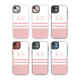 Personalised Minimal Pink Stripes & Initials Custom Phone Case iPhone 15 Pro Max / Black Impact Case,iPhone 15 Plus / Black Impact Case,iPhone 15 Pro / Black Impact Case,iPhone 15 / Black Impact Case,iPhone 15 Pro Max / Impact Case,iPhone 15 Plus / Impact Case,iPhone 15 Pro / Impact Case,iPhone 15 / Impact Case,iPhone 15 Pro Max / Magsafe Black Impact Case,iPhone 15 Plus / Magsafe Black Impact Case,iPhone 15 Pro / Magsafe Black Impact Case,iPhone 15 / Magsafe Black Impact Case,iPhone 14 Pro Max / Black Impa