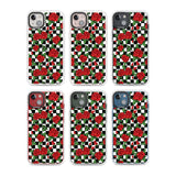 Checkered Pattern & Red Roses Phone Case iPhone 15 Pro Max / Black Impact Case,iPhone 15 Plus / Black Impact Case,iPhone 15 Pro / Black Impact Case,iPhone 15 / Black Impact Case,iPhone 15 Pro Max / Impact Case,iPhone 15 Plus / Impact Case,iPhone 15 Pro / Impact Case,iPhone 15 / Impact Case,iPhone 15 Pro Max / Magsafe Black Impact Case,iPhone 15 Plus / Magsafe Black Impact Case,iPhone 15 Pro / Magsafe Black Impact Case,iPhone 15 / Magsafe Black Impact Case,iPhone 14 Pro Max / Black Impact Case,iPhone 14 Plus