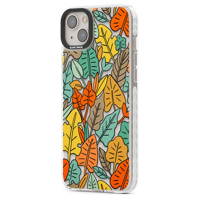 Abstract LeavesPhone Case for iPhone 14 Plus