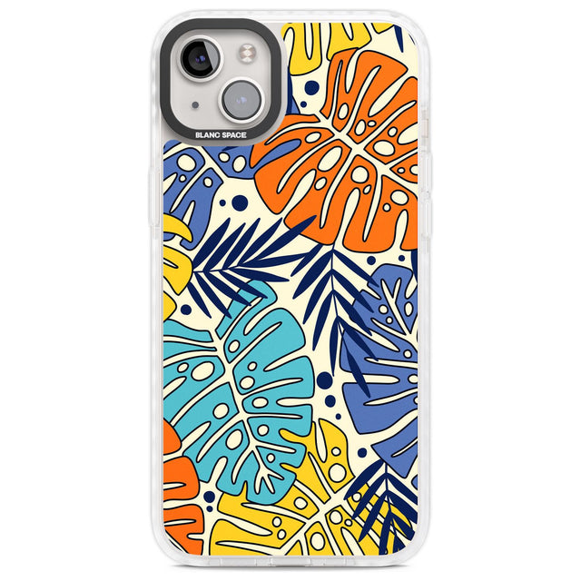 Abstract LeavesPhone Case for iPhone 14 Plus