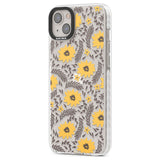 Yellow Blossoms Transparent Floral