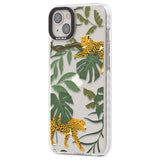 Two Jaguars & Foliage Jungle Cat Pattern