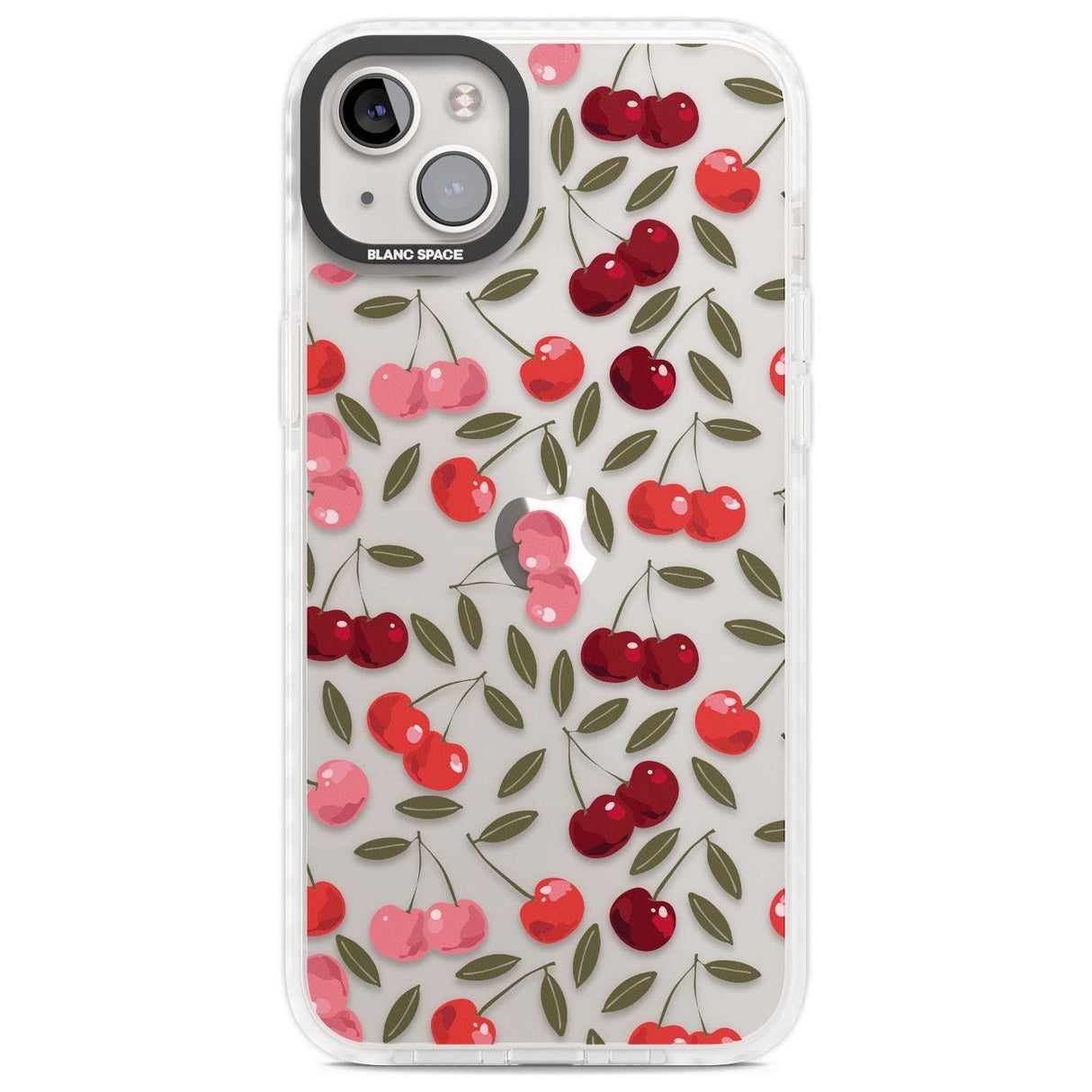 Cherry on top Phone Case iPhone 14 Plus / Impact Case Blanc Space
