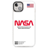 NASA The Worm Phone Case iPhone 14 Plus / Impact Case Blanc Space