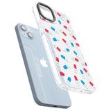 Kawaii Pill PatternPhone Case for iPhone 14 Plus