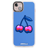 Cherry Bomb Phone Case iPhone 14 Plus / Impact Case Blanc Space