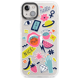 GRL PWR Phone Case iPhone 14 Plus / Impact Case Blanc Space