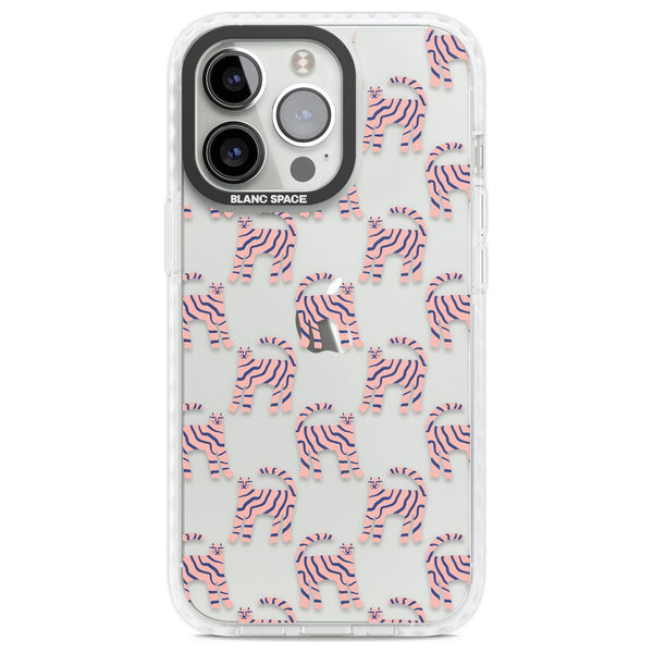 Pink And Blue Cat Pattern