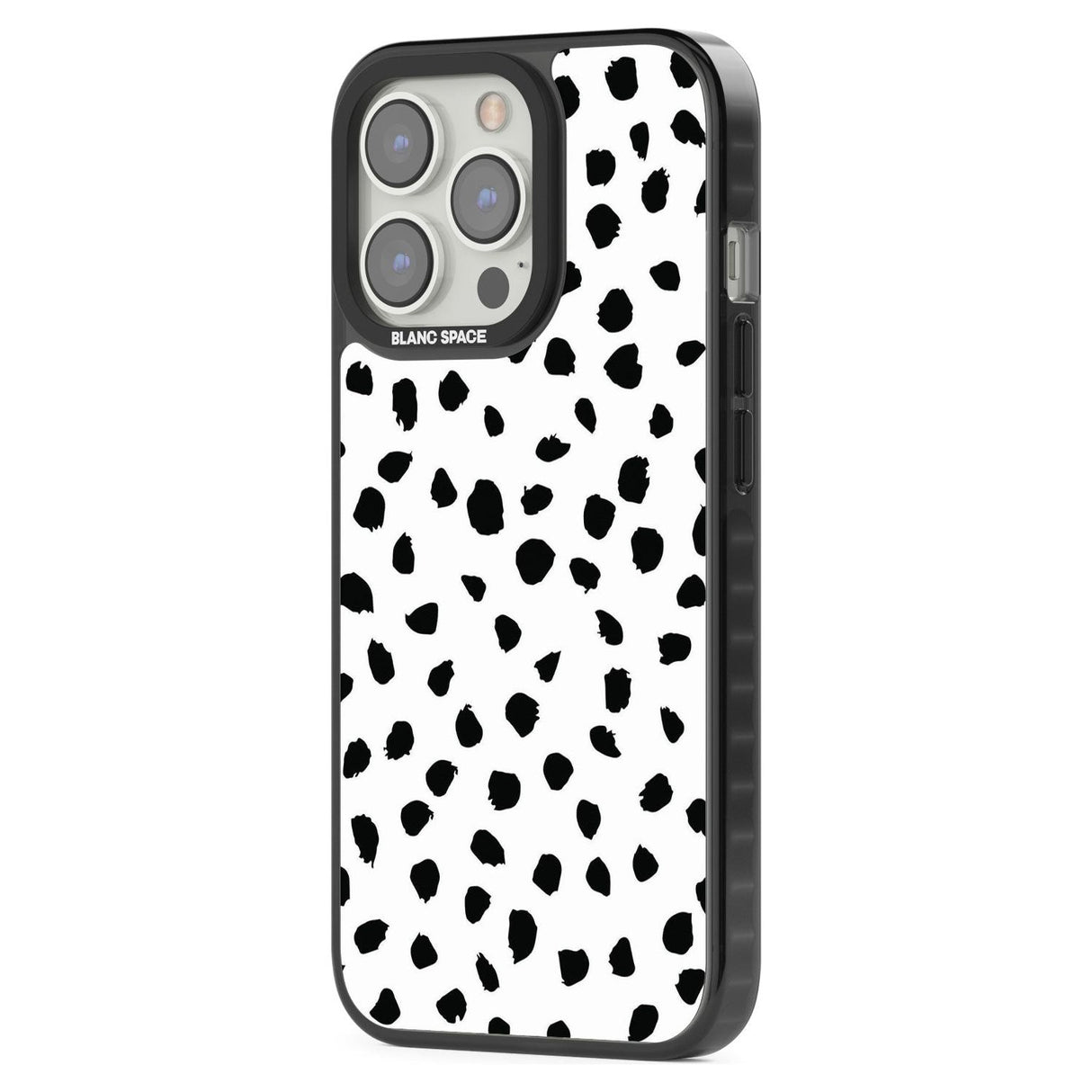 White Dalmatian Print