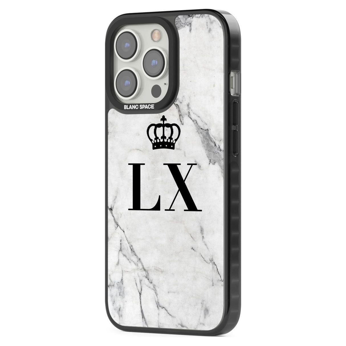 Personalised Initials with Crown on White Marble Custom Phone Case iPhone 15 Pro Max / Black Impact Case,iPhone 15 Plus / Black Impact Case,iPhone 15 Pro / Black Impact Case,iPhone 15 / Black Impact Case,iPhone 15 Pro Max / Impact Case,iPhone 15 Plus / Impact Case,iPhone 15 Pro / Impact Case,iPhone 15 / Impact Case,iPhone 15 Pro Max / Magsafe Black Impact Case,iPhone 15 Plus / Magsafe Black Impact Case,iPhone 15 Pro / Magsafe Black Impact Case,iPhone 15 / Magsafe Black Impact Case,iPhone 14 Pro Max / Black 