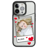 Personalised Love Instant Film Photo Custom Phone Case iPhone 13 Pro / Black Impact Case,iPhone 14 Pro / Black Impact Case,iPhone 15 Pro Max / Black Impact Case,iPhone 15 Pro / Black Impact Case Blanc Space