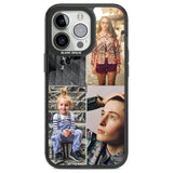 Personalised 4 Photo Grid Custom Phone Case iPhone 13 Pro / Black Impact Case,iPhone 14 Pro / Black Impact Case,iPhone 15 Pro Max / Black Impact Case,iPhone 15 Pro / Black Impact Case Blanc Space