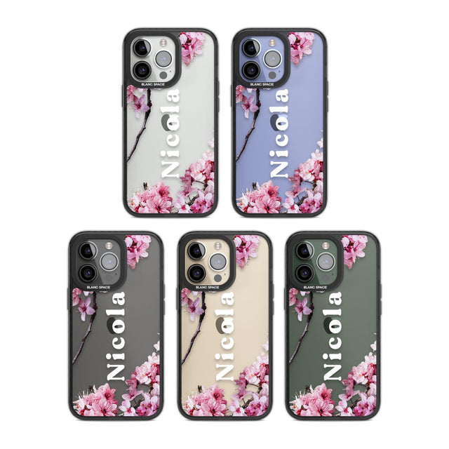 Personalised Cherry Blossoms with Text Custom Phone Case iPhone 15 Pro Max / Black Impact Case,iPhone 15 Plus / Black Impact Case,iPhone 15 Pro / Black Impact Case,iPhone 15 / Black Impact Case,iPhone 15 Pro Max / Impact Case,iPhone 15 Plus / Impact Case,iPhone 15 Pro / Impact Case,iPhone 15 / Impact Case,iPhone 15 Pro Max / Magsafe Black Impact Case,iPhone 15 Plus / Magsafe Black Impact Case,iPhone 15 Pro / Magsafe Black Impact Case,iPhone 15 / Magsafe Black Impact Case,iPhone 14 Pro Max / Black Impact Cas