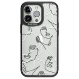 Personalised Abstract Faces Phone Case for iPhone 14 Pro