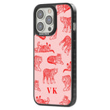 Personalised Red Tiger Outlines on Pink Custom Phone Case iPhone 15 Pro Max / Black Impact Case,iPhone 15 Plus / Black Impact Case,iPhone 15 Pro / Black Impact Case,iPhone 15 / Black Impact Case,iPhone 15 Pro Max / Impact Case,iPhone 15 Plus / Impact Case,iPhone 15 Pro / Impact Case,iPhone 15 / Impact Case,iPhone 15 Pro Max / Magsafe Black Impact Case,iPhone 15 Plus / Magsafe Black Impact Case,iPhone 15 Pro / Magsafe Black Impact Case,iPhone 15 / Magsafe Black Impact Case,iPhone 14 Pro Max / Black Impact Ca