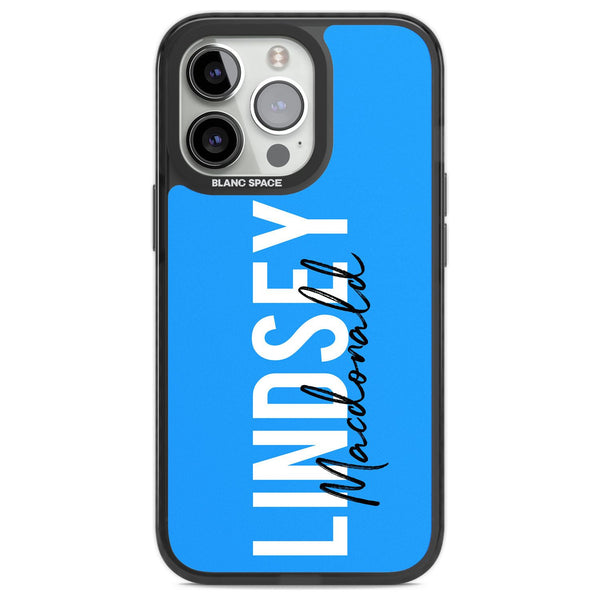 Personalised Bold Name: Blue