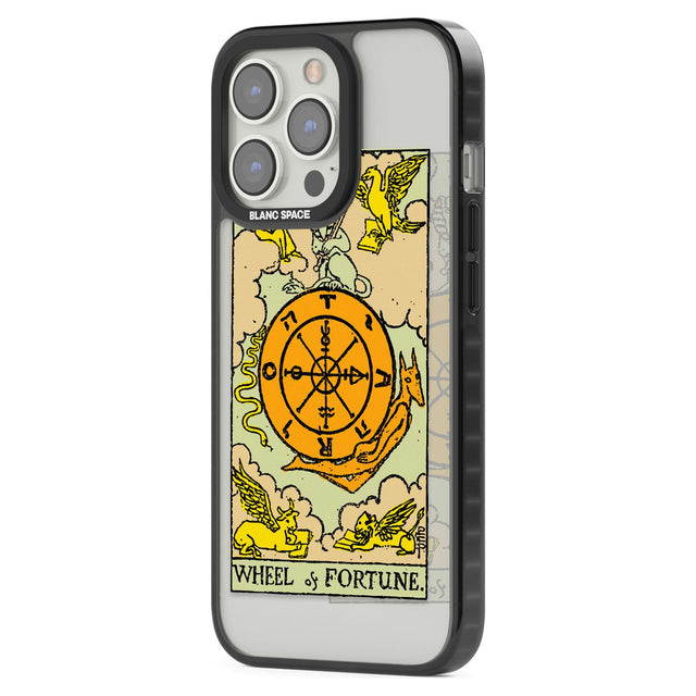 Personalised Wheel of Fortune Tarot Card - Colour Phone Case iPhone 15 Pro Max / Black Impact Case,iPhone 15 Plus / Black Impact Case,iPhone 15 Pro / Black Impact Case,iPhone 15 / Black Impact Case,iPhone 15 Pro Max / Impact Case,iPhone 15 Plus / Impact Case,iPhone 15 Pro / Impact Case,iPhone 15 / Impact Case,iPhone 15 Pro Max / Magsafe Black Impact Case,iPhone 15 Plus / Magsafe Black Impact Case,iPhone 15 Pro / Magsafe Black Impact Case,iPhone 15 / Magsafe Black Impact Case,iPhone 14 Pro Max / Black Impact