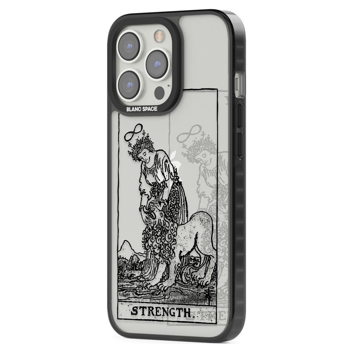 Personalised Strength Tarot Card - Transparent Custom Phone Case iPhone 15 Pro Max / Black Impact Case,iPhone 15 Plus / Black Impact Case,iPhone 15 Pro / Black Impact Case,iPhone 15 / Black Impact Case,iPhone 15 Pro Max / Impact Case,iPhone 15 Plus / Impact Case,iPhone 15 Pro / Impact Case,iPhone 15 / Impact Case,iPhone 15 Pro Max / Magsafe Black Impact Case,iPhone 15 Plus / Magsafe Black Impact Case,iPhone 15 Pro / Magsafe Black Impact Case,iPhone 15 / Magsafe Black Impact Case,iPhone 14 Pro Max / Black Im