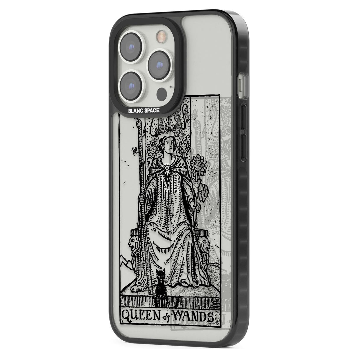 Personalised Queen of Wands Tarot Card - Transparent Custom Phone Case iPhone 15 Pro Max / Black Impact Case,iPhone 15 Plus / Black Impact Case,iPhone 15 Pro / Black Impact Case,iPhone 15 / Black Impact Case,iPhone 15 Pro Max / Impact Case,iPhone 15 Plus / Impact Case,iPhone 15 Pro / Impact Case,iPhone 15 / Impact Case,iPhone 15 Pro Max / Magsafe Black Impact Case,iPhone 15 Plus / Magsafe Black Impact Case,iPhone 15 Pro / Magsafe Black Impact Case,iPhone 15 / Magsafe Black Impact Case,iPhone 14 Pro Max / Bl