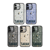 Personalised Terrazzo - Blue, Pink, Brown Custom Phone Case iPhone 15 Pro Max / Black Impact Case,iPhone 15 Plus / Black Impact Case,iPhone 15 Pro / Black Impact Case,iPhone 15 / Black Impact Case,iPhone 15 Pro Max / Impact Case,iPhone 15 Plus / Impact Case,iPhone 15 Pro / Impact Case,iPhone 15 / Impact Case,iPhone 15 Pro Max / Magsafe Black Impact Case,iPhone 15 Plus / Magsafe Black Impact Case,iPhone 15 Pro / Magsafe Black Impact Case,iPhone 15 / Magsafe Black Impact Case,iPhone 14 Pro Max / Black Impact 