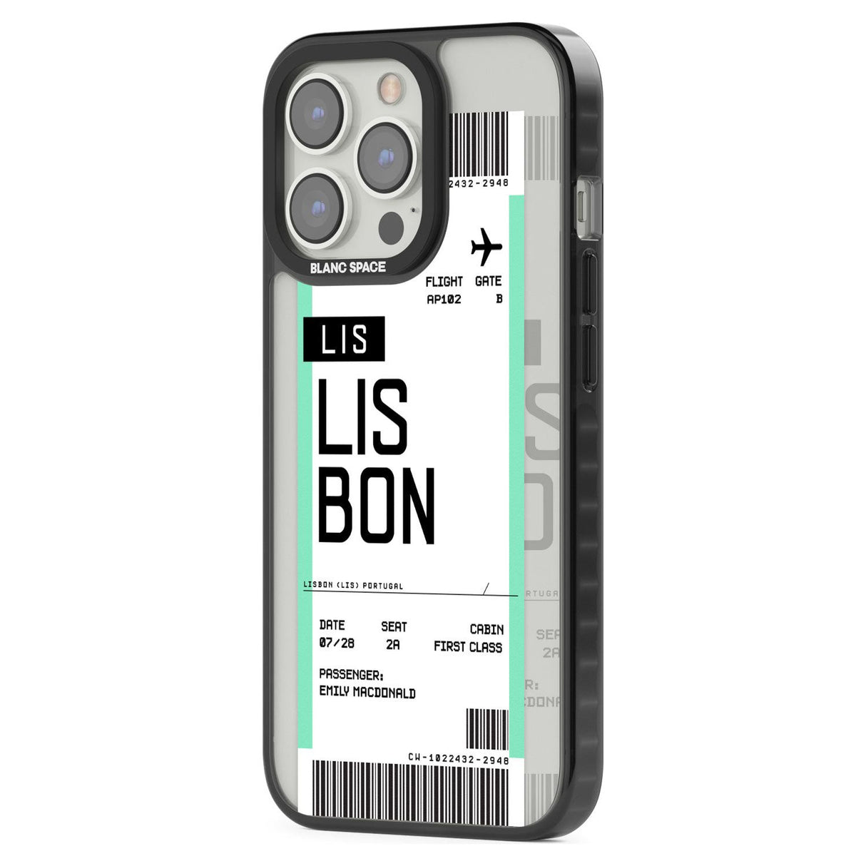 Personalised Lisbon Boarding Pass Custom Phone Case iPhone 15 Pro Max / Black Impact Case,iPhone 15 Plus / Black Impact Case,iPhone 15 Pro / Black Impact Case,iPhone 15 / Black Impact Case,iPhone 15 Pro Max / Impact Case,iPhone 15 Plus / Impact Case,iPhone 15 Pro / Impact Case,iPhone 15 / Impact Case,iPhone 15 Pro Max / Magsafe Black Impact Case,iPhone 15 Plus / Magsafe Black Impact Case,iPhone 15 Pro / Magsafe Black Impact Case,iPhone 15 / Magsafe Black Impact Case,iPhone 14 Pro Max / Black Impact Case,iPh