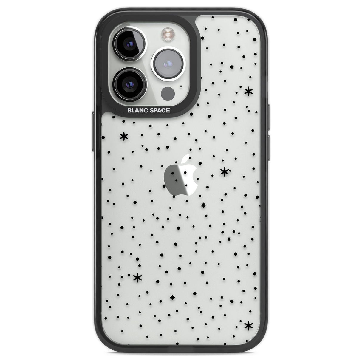 Celestial Starry Sky Phone Case iPhone 13 Pro / Black Impact Case,iPhone 14 Pro / Black Impact Case,iPhone 15 Pro Max / Black Impact Case,iPhone 15 Pro / Black Impact Case Blanc Space