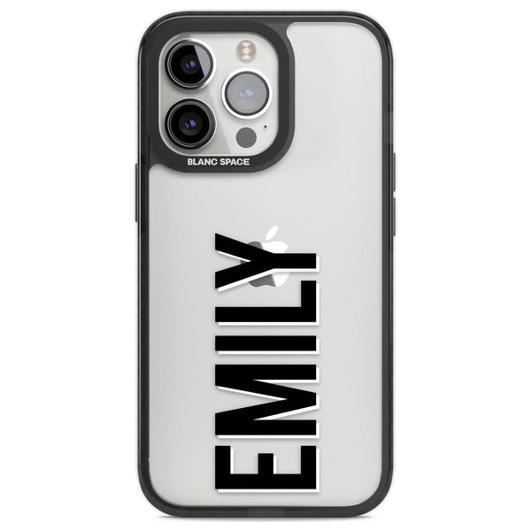 Personalised Vertical Name