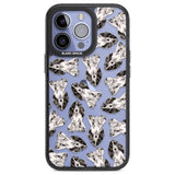 Cocker Spaniel (Black) Watercolour Dog Pattern Phone Case iPhone 13 Pro / Black Impact Case,iPhone 14 Pro / Black Impact Case,iPhone 15 Pro Max / Black Impact Case,iPhone 15 Pro / Black Impact Case Blanc Space