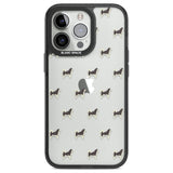 Alaskan Malamute Dog Pattern Clear Phone Case iPhone 13 Pro / Black Impact Case,iPhone 14 Pro / Black Impact Case,iPhone 15 Pro Max / Black Impact Case,iPhone 15 Pro / Black Impact Case Blanc Space