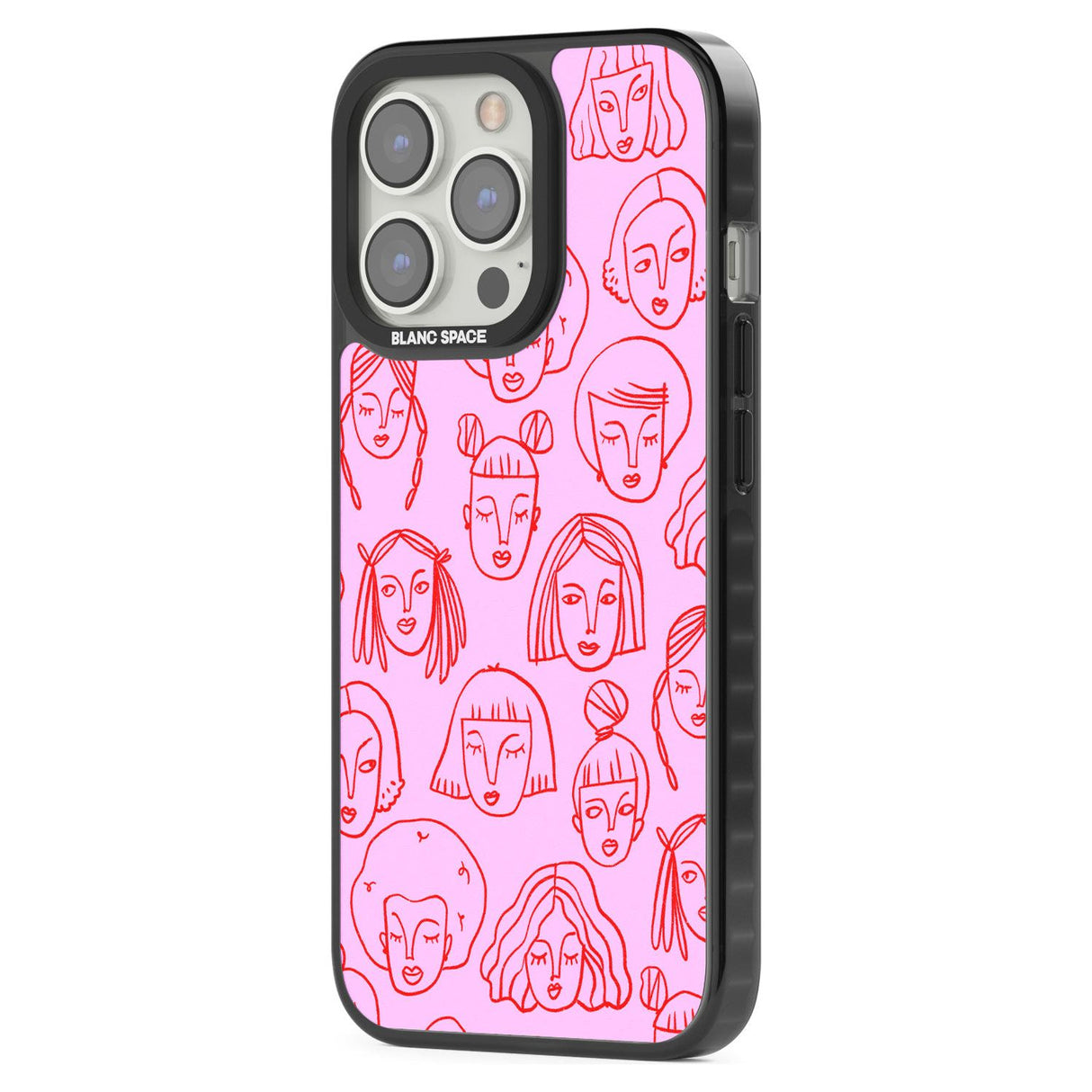 Girl Portrait Doodles in Pink & Red Phone Case iPhone 15 Pro Max / Black Impact Case,iPhone 15 Plus / Black Impact Case,iPhone 15 Pro / Black Impact Case,iPhone 15 / Black Impact Case,iPhone 15 Pro Max / Impact Case,iPhone 15 Plus / Impact Case,iPhone 15 Pro / Impact Case,iPhone 15 / Impact Case,iPhone 15 Pro Max / Magsafe Black Impact Case,iPhone 15 Plus / Magsafe Black Impact Case,iPhone 15 Pro / Magsafe Black Impact Case,iPhone 15 / Magsafe Black Impact Case,iPhone 14 Pro Max / Black Impact Case,iPhone 1