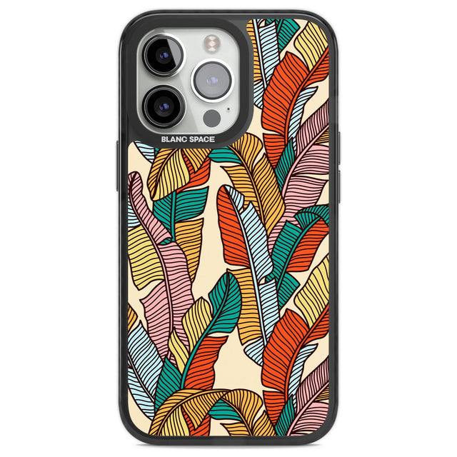 Abstract LeavesPhone Case for iPhone 14 Pro