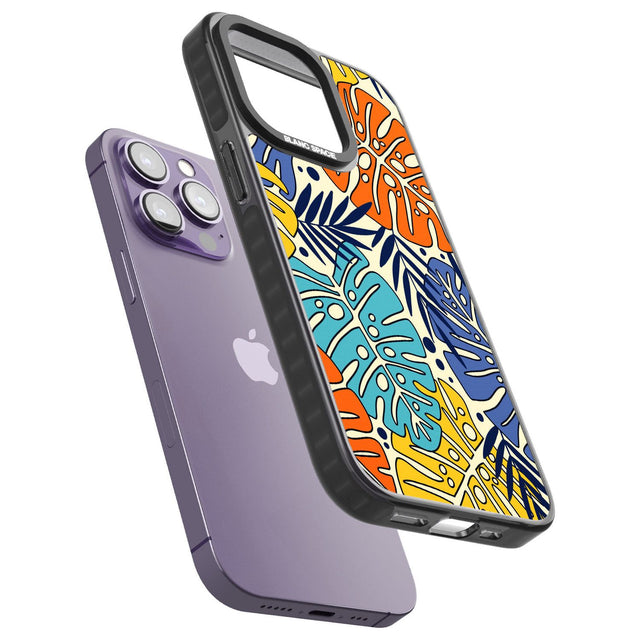 Abstract LeavesPhone Case for iPhone 14 Pro