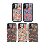 Red Poppy Transparent Floral