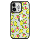 Avocado Love Phone Case iPhone 13 Pro / Black Impact Case,iPhone 14 Pro / Black Impact Case,iPhone 15 Pro Max / Black Impact Case,iPhone 15 Pro / Black Impact Case Blanc Space