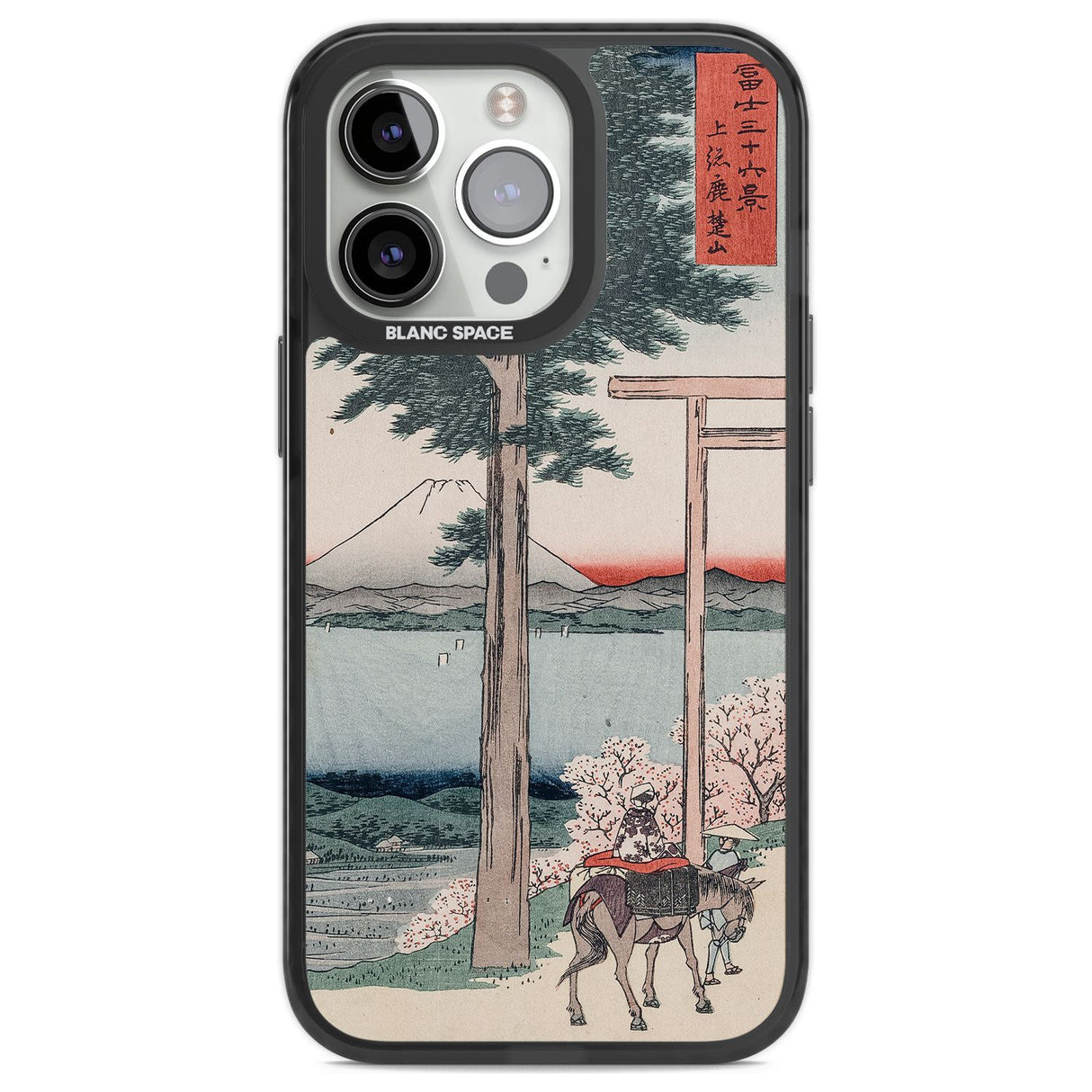 Gates to Mt. Fuji Phone Case iPhone 13 Pro / Black Impact Case,iPhone 14 Pro / Black Impact Case,iPhone 15 Pro Max / Black Impact Case,iPhone 15 Pro / Black Impact Case Blanc Space