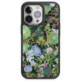 Colourful Succulents Phone Case iPhone 13 Pro / Black Impact Case,iPhone 14 Pro / Black Impact Case,iPhone 15 Pro Max / Black Impact Case,iPhone 15 Pro / Black Impact Case Blanc Space