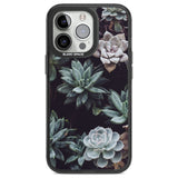 Mixed Succulents - Real Botanical Photographs Phone Case iPhone 13 Pro / Black Impact Case,iPhone 14 Pro / Black Impact Case,iPhone 15 Pro Max / Black Impact Case,iPhone 15 Pro / Black Impact Case Blanc Space