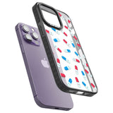 Kawaii Pill PatternPhone Case for iPhone 14 Pro