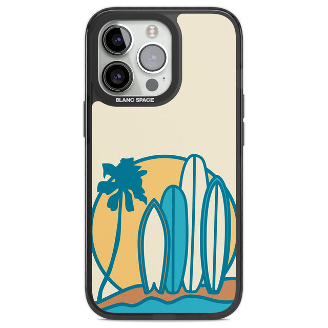 Beach Bound Phone Case iPhone 13 Pro / Black Impact Case,iPhone 14 Pro / Black Impact Case,iPhone 15 Pro Max / Black Impact Case,iPhone 15 Pro / Black Impact Case Blanc Space