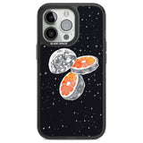 Blood Orange Moon Phone Case iPhone 13 Pro / Black Impact Case,iPhone 14 Pro / Black Impact Case,iPhone 15 Pro / Black Impact Case,iPhone 15 Pro Max / Black Impact Case Blanc Space