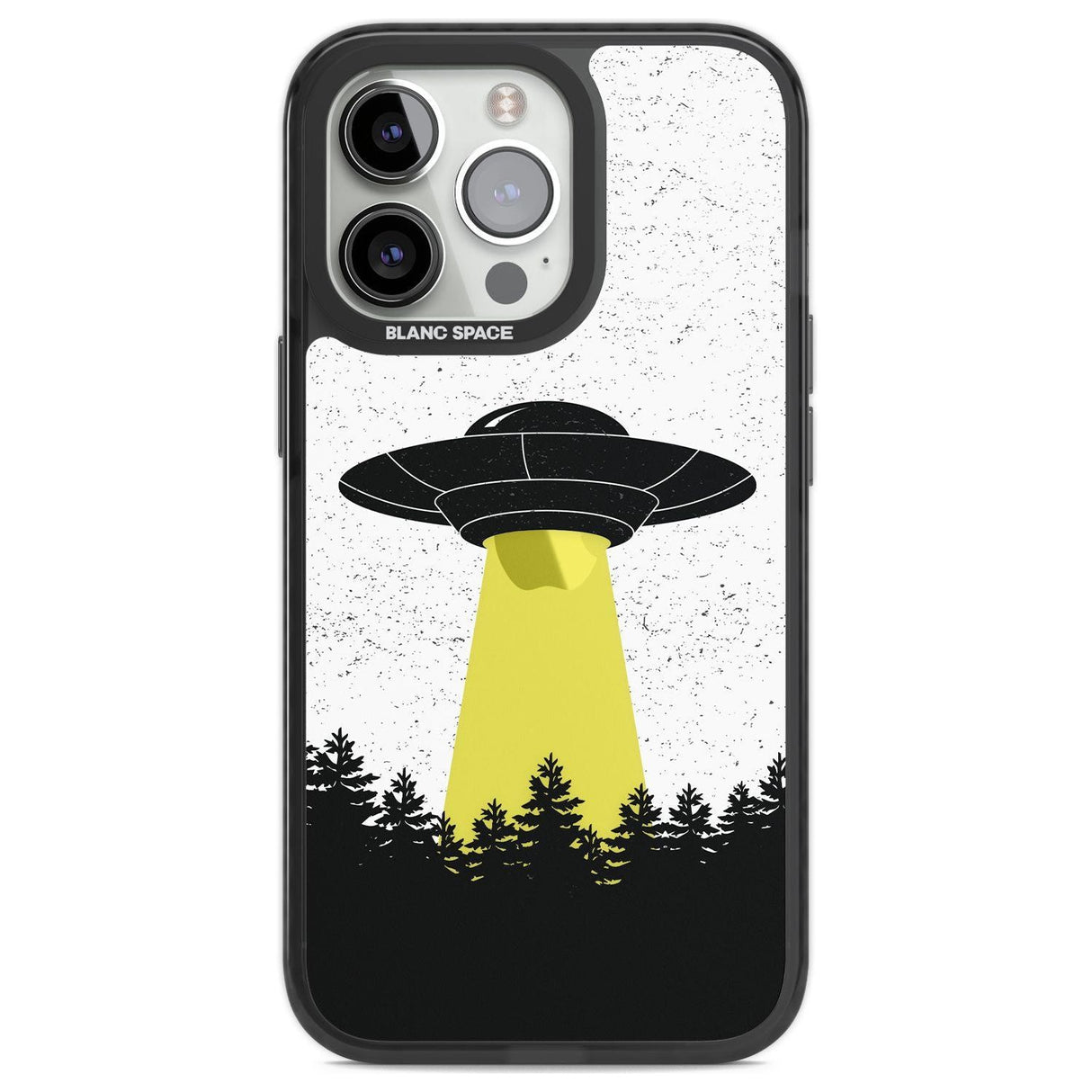 Alien Abduction Phone Case iPhone 13 Pro / Black Impact Case,iPhone 14 Pro / Black Impact Case,iPhone 15 Pro Max / Black Impact Case,iPhone 15 Pro / Black Impact Case Blanc Space